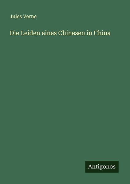 Produktbild: Die Leiden eines Chinesen in China
