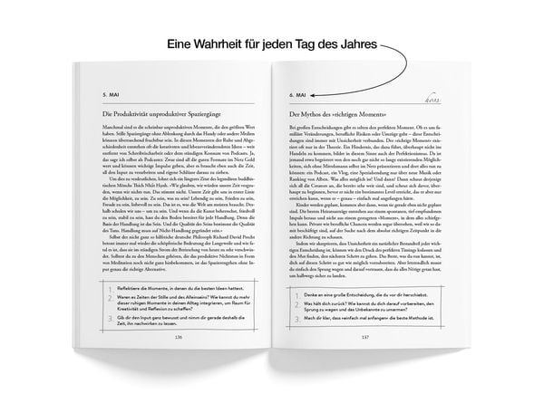 Produktbild: Jeden Tag einen Schritt