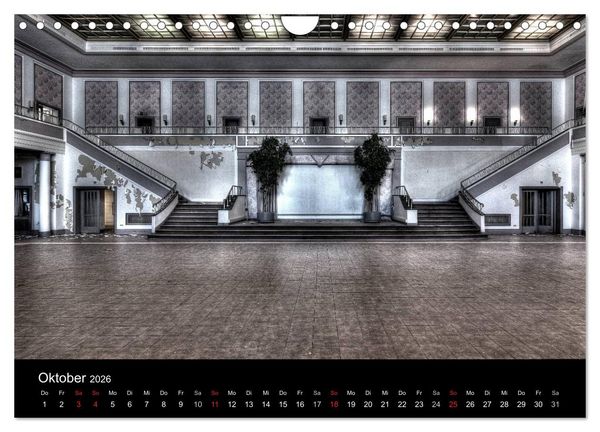 Produktbild: Verlassene Orte - Berlin - Brandenburg (Wandkalender 2026 DIN A4 quer), CALVENDO Monatskalender