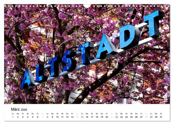 Produktbild: Bonn - Kirschbl&uuml;tenfest in der Altstadt (Wandkalender 2026 DIN A3 quer), CALVENDO Monatskalender