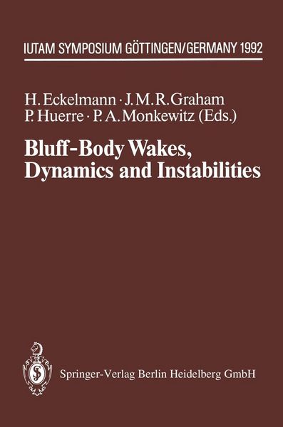 Produktbild: Bluff-Body Wakes, Dynamics and Instabilities