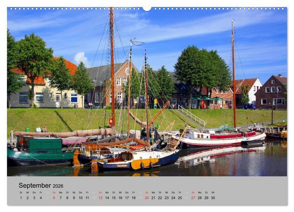 Produktbild: Ostfriesland an der Nordseek&uuml;ste (hochwertiger Premium Wandkalender 2026 DIN A2 quer), Kunstdruck in Hochglanz