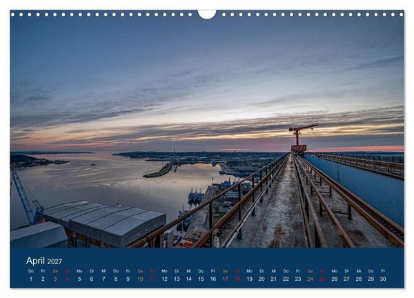 Produktbild: Das Wahrzeichen der F&ouml;rdestadt (Wandkalender 2027 DIN A3 quer), CALVENDO Monatskalender