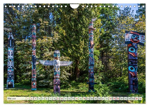 Produktbild: VANCOUVER K&uuml;stencharme und Urbanit&auml;t (Wandkalender 2026 DIN A4 quer), CALVENDO Monatskalender
