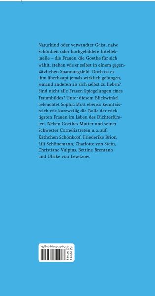 Produktbild: Goethe und die Frauen