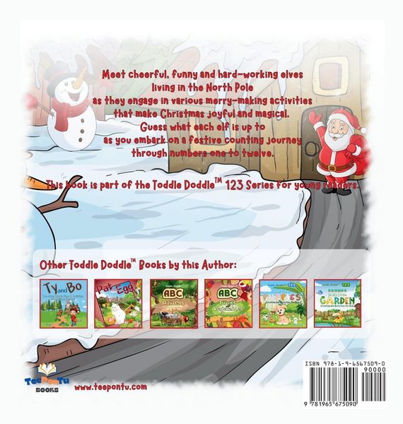 Produktbild: Toddle Doddle 123 - 12 Christmas Elves