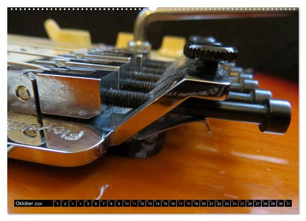 Produktbild: KULT GITARRE - Richie Sambora Stratocaster (Wandkalender 2026 DIN A2 quer), CALVENDO Monatskalender