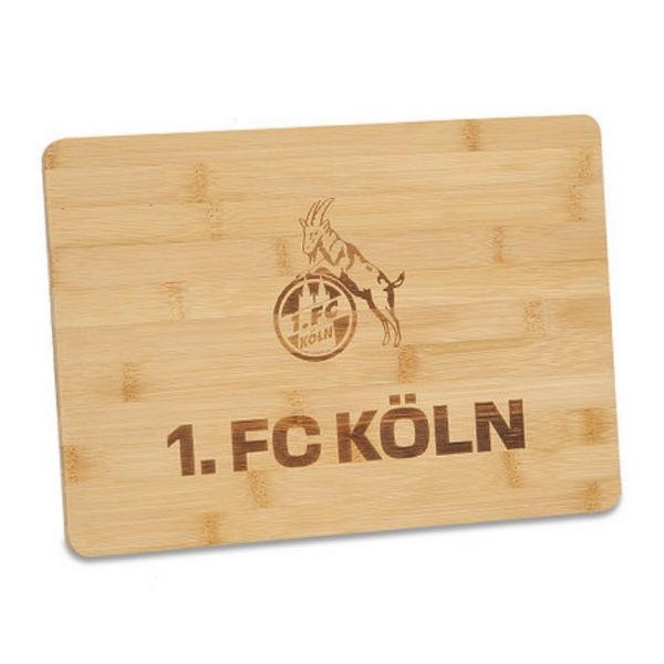 Produktbild: Schneidebrett Bambus "1. FC K&ouml;ln"