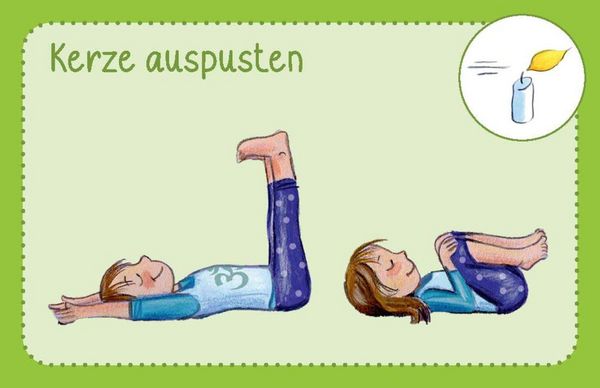 Produktbild: Kinderyoga-Affirmationen. 3 x 30 starke Botschaften f&uuml;r kleine Yogis