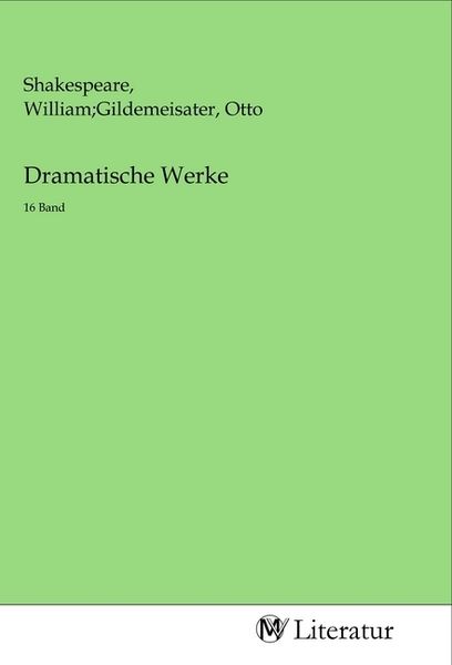 Produktbild: Dramatische Werke