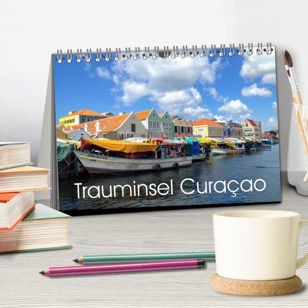 Produktbild: Trauminsel Cura&ccedil;ao (Tischkalender 2026 DIN A5 quer), CALVENDO Monatskalender