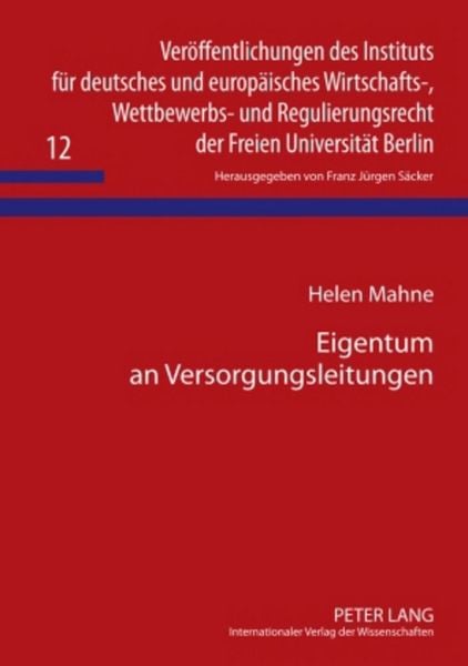 Produktbild: Eigentum an Versorgungsleitungen