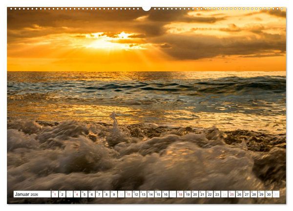 Produktbild: Miami Platja - Unvergessliche Meerblicke (Wandkalender 2026 DIN A2 quer), CALVENDO Monatskalender