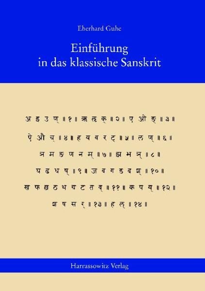 Einführung in das klassische Sanskrit, Taschenbuch von Eberhard Guhe, Harrassowitz, 978-3-447-05807-0