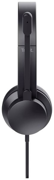 Produktbild: Trust HS-201 Over Ear Headset kabelgebunden Stereo Schwarz Computer