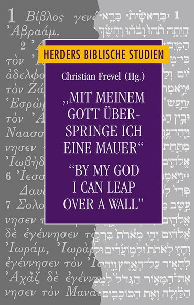 Produktbild: "Mit meinem Gott &uuml;berspringe ich eine Mauer"/"By my God I can leap over a wall"