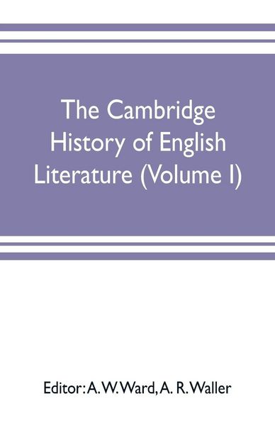 Produktbild: The Cambridge history of English literature (Volume I)