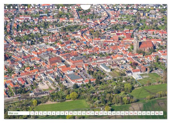 Produktbild: Der Fl&auml;ming aus der Vogelperspektive (Wandkalender 2026 DIN A4 quer), CALVENDO Monatskalender
