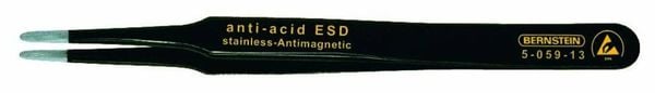 Bernstein Tools for Electronics 5-059-13 SMD-Pinzette 2a SA-ESD Flach-rund 120mm