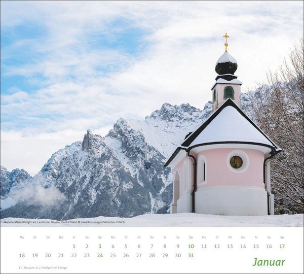 Produktbild: times&more Alpen Bildkalender 2027