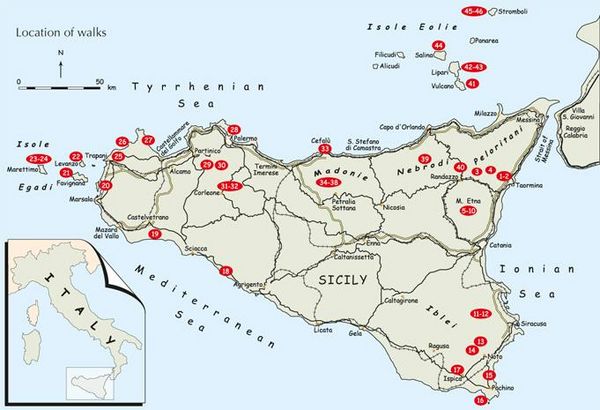 Produktbild: Walking in Sicily
