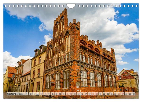 Produktbild: Wismar Impressionen (Wandkalender 2026 DIN A4 quer), CALVENDO Monatskalender