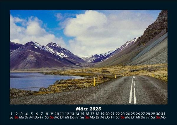 Produktbild: Landschaftskalender 2025 Fotokalender DIN A5