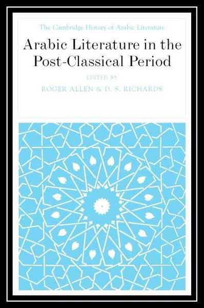 Produktbild: Arabic Literature in the Post-Classical Period