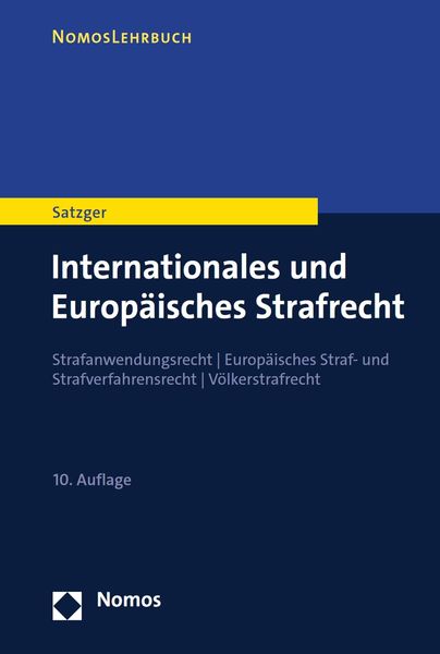 Produktbild: Internationales und Europ&auml;isches Strafrecht