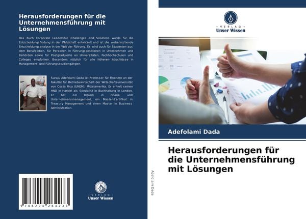 Herausforderungen für die Unternehmensführung mit Lösungen, Taschenbuch von Adefolami Dada, Verlag Unser Wissen, 9786204264233