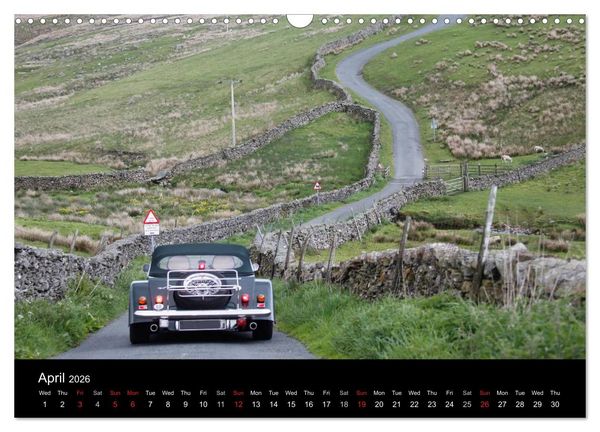 Produktbild: Morgan, the last real sports car (Wall Calendar 2026 DIN A3 landscape), CALVENDO 12 Month Wall Calendar