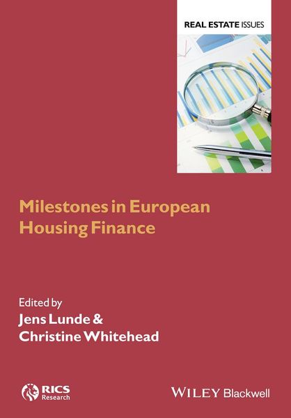 Produktbild: Milestones in European Housing Finance