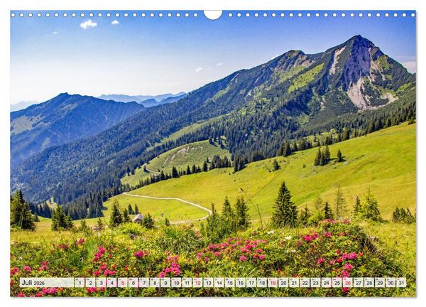 Produktbild: Gr&uuml;&szlig;e aus Unken (Wandkalender 2026 DIN A3 quer), CALVENDO Monatskalender