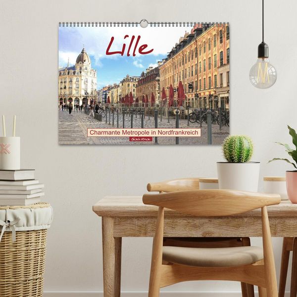 Produktbild: Lille - Charmante Metropole in Nordfrankreich (Wandkalender 2026 DIN A3 quer), CALVENDO Monatskalender