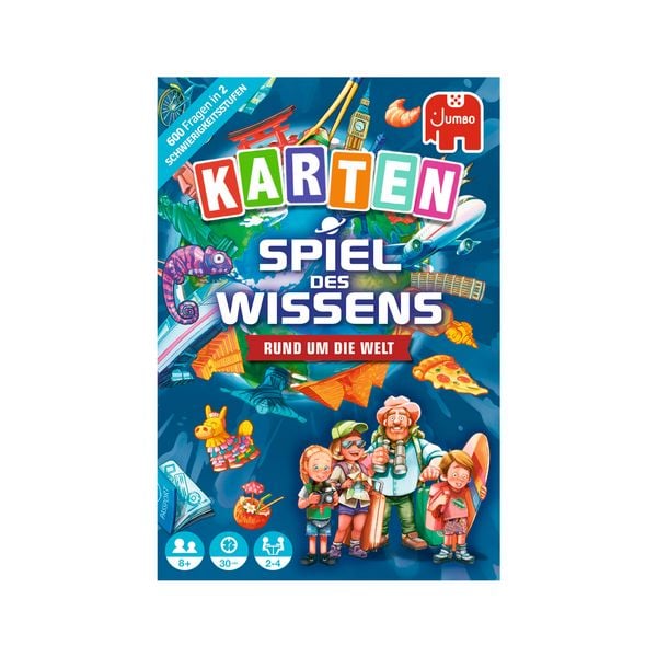 Produktbild: Spiel des Wissens - Rund um die Welt Kartenspiel