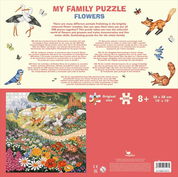 Produktbild: My Family Puzzle - Flowers
