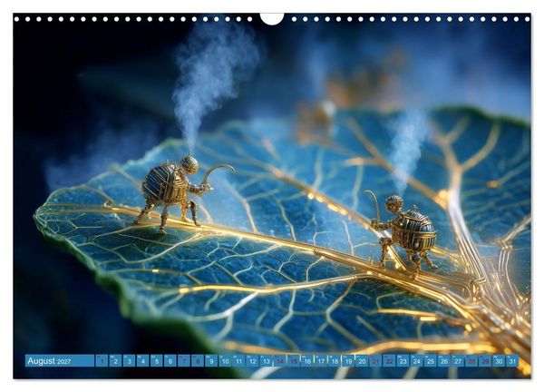Produktbild: Fantastische Mikrowelten. Im Reich der Nanog&auml;rtner (Wandkalender 2027 DIN A3 quer), CALVENDO Monatskalender