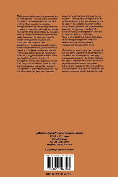 Produktbild: Making organisations work