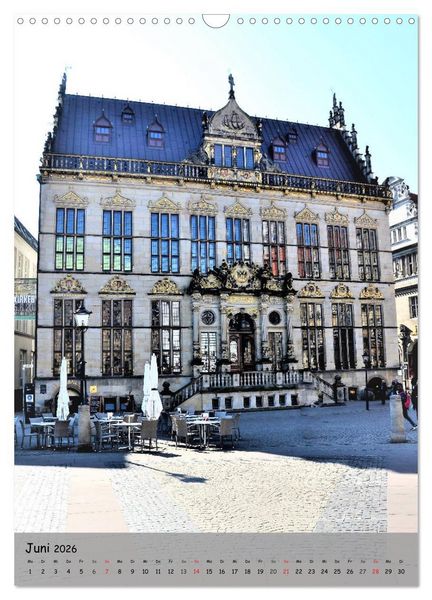 Produktbild: Freie Hansestadt BREMEN (Wandkalender 2026 DIN A3 hoch), CALVENDO Monatskalender