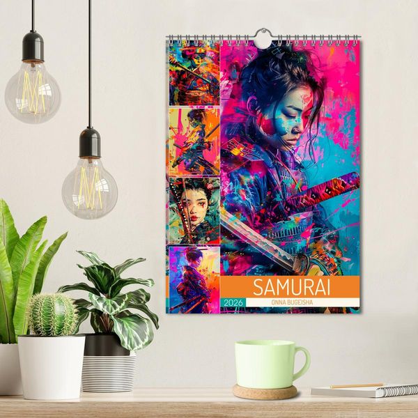 Produktbild: Samurai - Onna Bugeisha (Wandkalender 2026 DIN A4 hoch), CALVENDO Monatskalender
