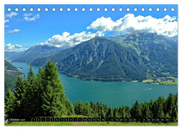 Produktbild: Servus. Landschaften im Tirol (Tischkalender 2026 DIN A5 quer), CALVENDO Monatskalender