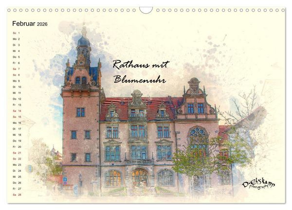 Produktbild: Bernburg meine Stadt (Wandkalender 2026 DIN A3 quer), CALVENDO Monatskalender
