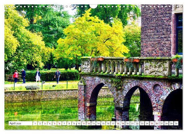 Produktbild: Gr&uuml;nes Paradies - Schlosspark Paffendorf (Wandkalender 2026 DIN A3 quer), CALVENDO Monatskalender