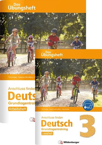 Produktbild: Anschluss finden Deutsch 3 - Das &Uuml;bungsheft - Grundlagentraining: Leseheft und Arbeitsheft