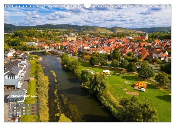 Produktbild: Die Werra in Hessen (Wandkalender 2026 DIN A3 quer), CALVENDO Monatskalender