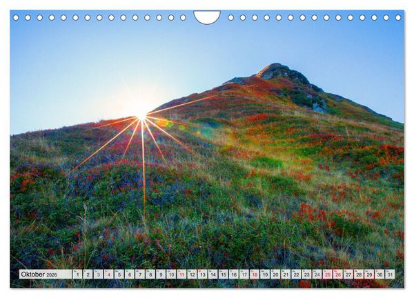 Produktbild: Gr&uuml;&szlig;e aus Hinterglemm (Wandkalender 2026 DIN A4 quer), CALVENDO Monatskalender