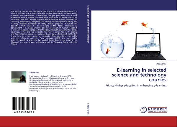 Produktbild: E-learning in selected science and technology courses