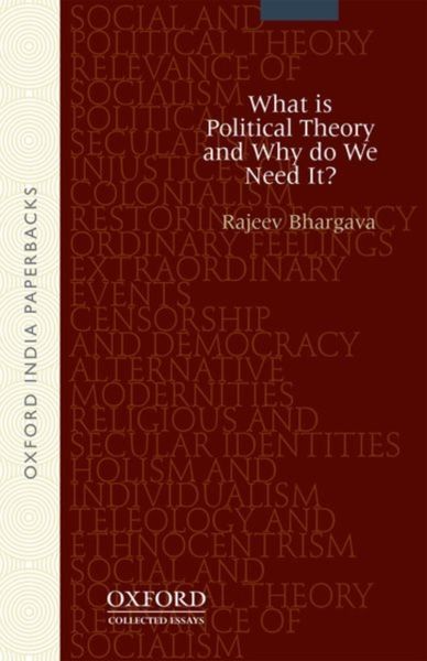 Produktbild: What Is Political Theory and Why Do We Need It?