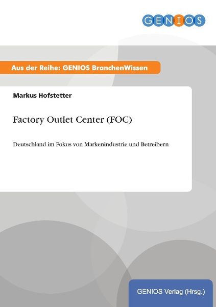 Produktbild: Factory Outlet Center (FOC)