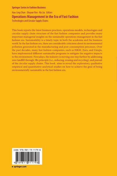 Produktbild: Operations Management in the Era of Fast Fashion